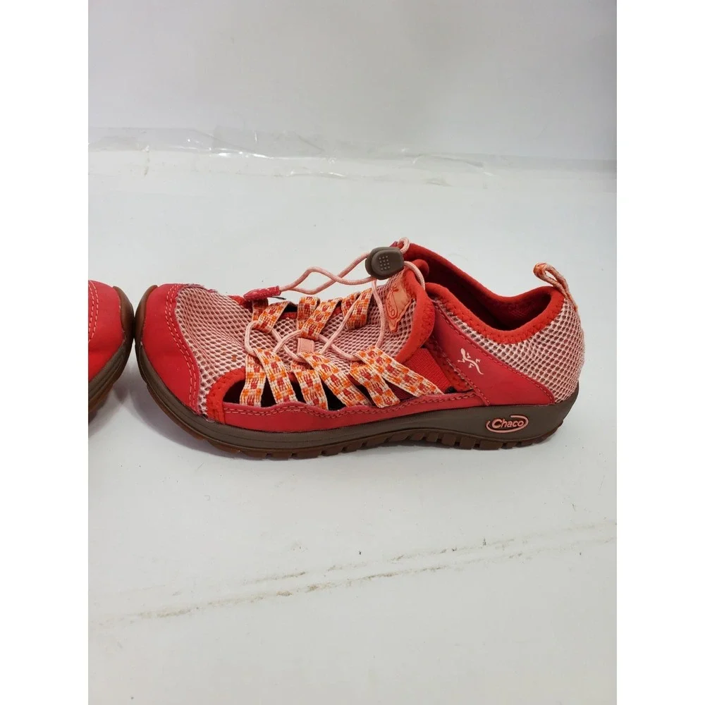 Chaco Kids Youth Size 3 Outcross Outdoor Shoes Fiesta Rose Slip on Water Sports